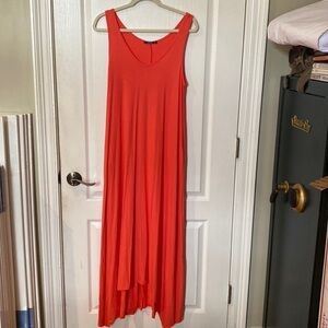 Annabelle size small coral maxi dress NWOT